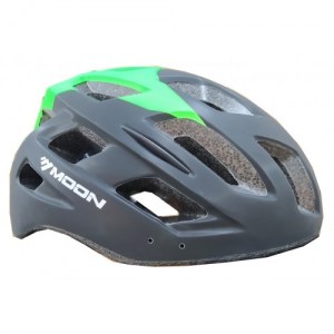 ΚΡΑΝΟΣ Moon ενηλίκου HB3-2-BG Black/Green DRIMALASBIKES